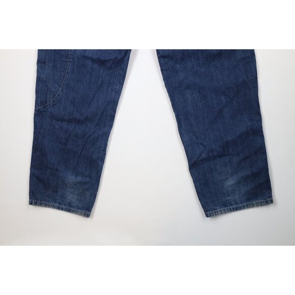 Vintage 90s Marithe Francois Girbaud Mens 40x32 Baggy Fit Wide Leg Denim Jeans - Picture 11 of 15